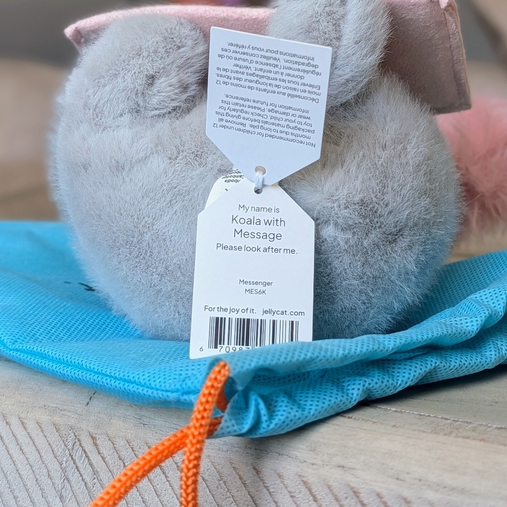 Jellycat Koala With Message - NWT - Picture 3 of 5